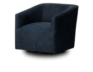 Chloe Accent Chair Swivel Deep Lagoon