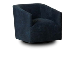 Chloe Accent Chair Swivel Deep Lagoon