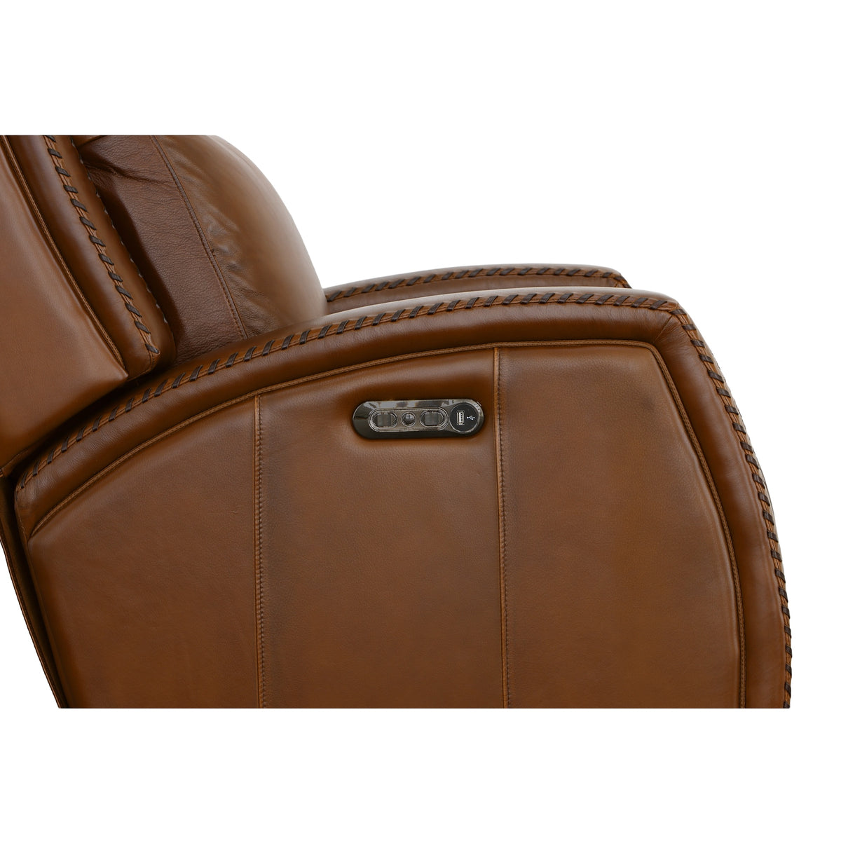 Power Gliding Recliner with Power Headrest