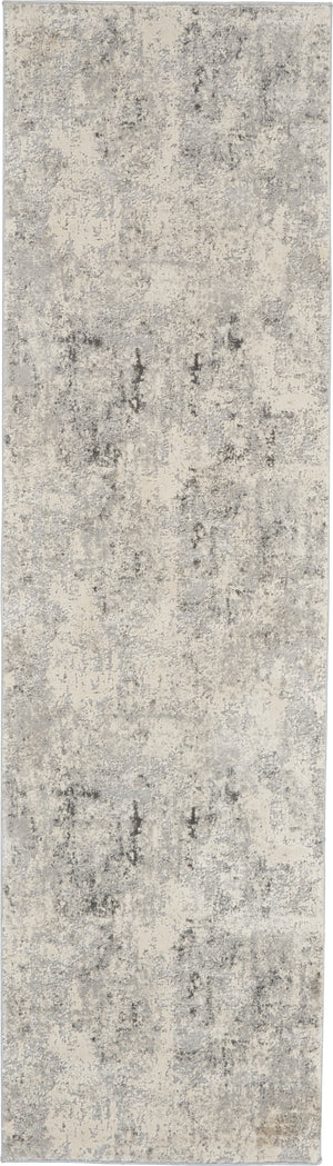 Rustic Textures RUS07 Grey Beige Rug