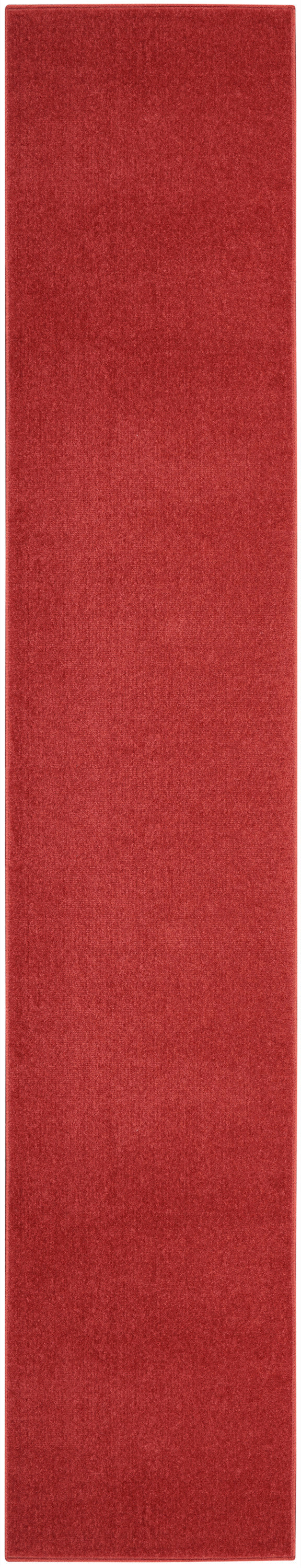 Nourison Essentials NRE01 Brick Red Rug