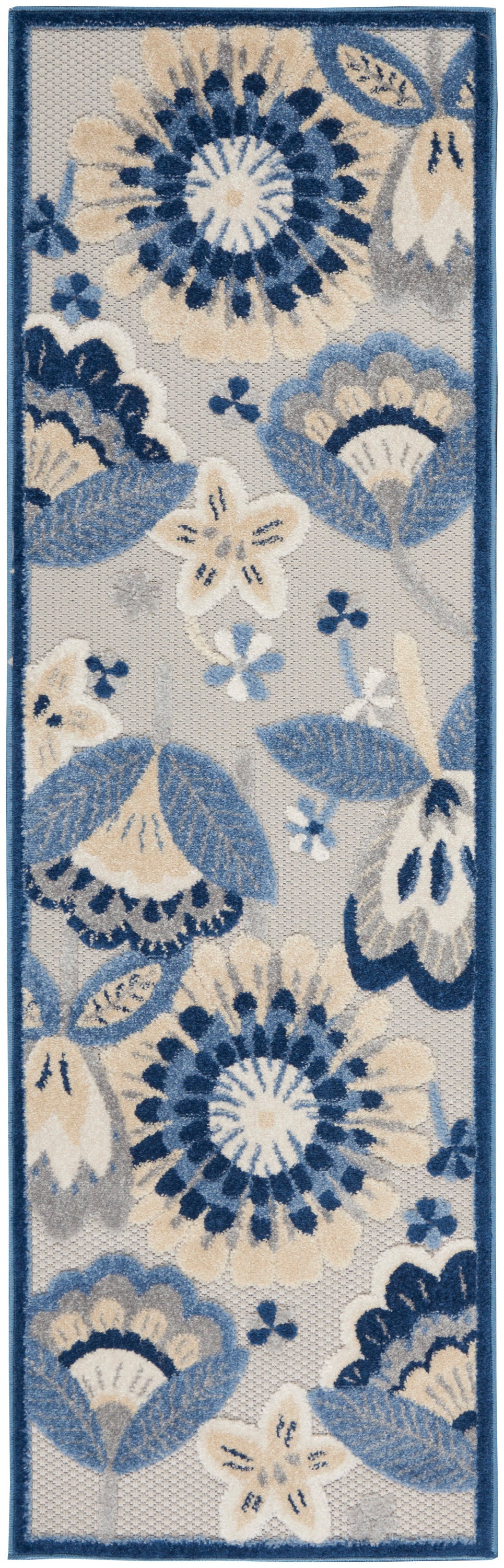 Aloha ALH25 Blue Grey Rug