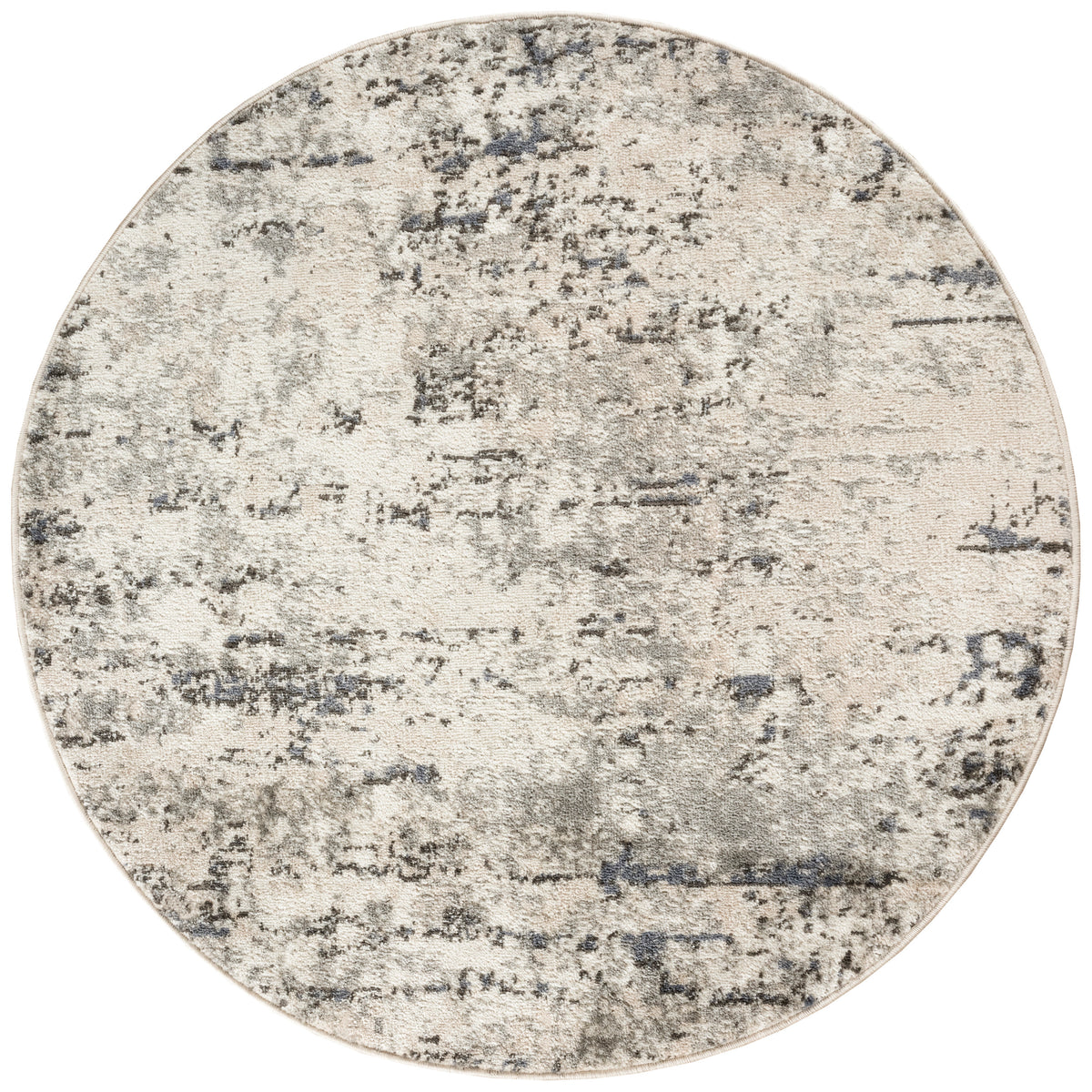 Quarry QUA01 Ivory Blue Grey Rug