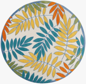 Aloha ALH18 Ivory Multicolor Rug