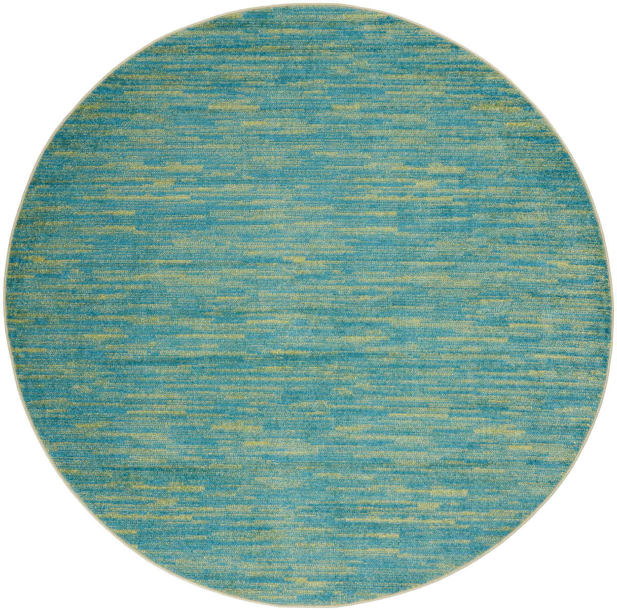 Nourison Essentials NRE01 Blue Green Rug