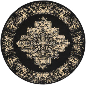 Grafix GRF14 Black Rug