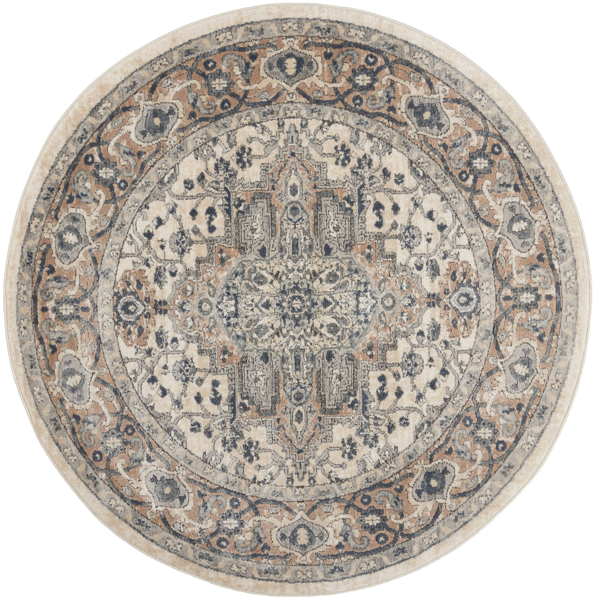 Quarry QUA05 Ivory Grey Rug