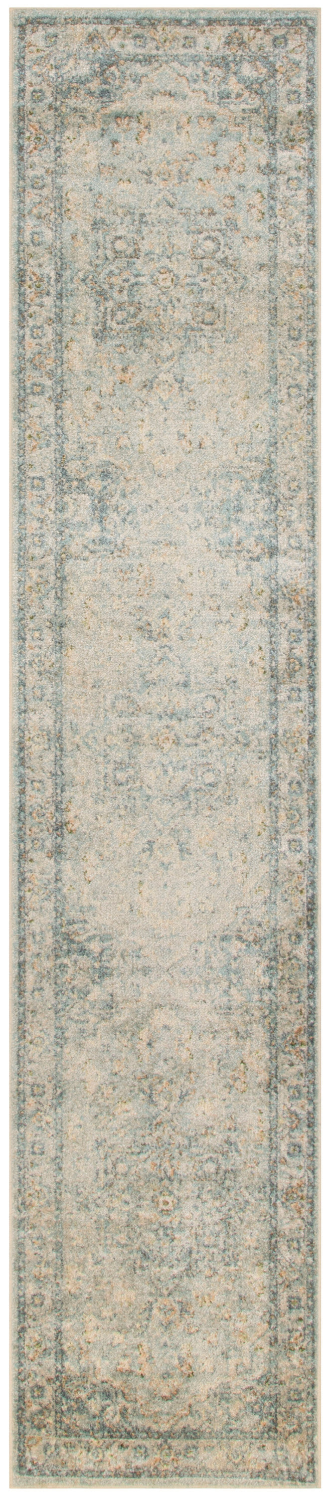 Astra Machine Washable ASW12 Light Blue Rug