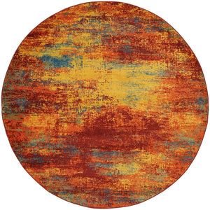 Nourison Essentials NRE06 Flame Rug