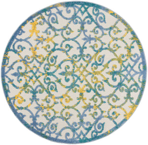 Aloha ALH21 Ivory Blue Rug
