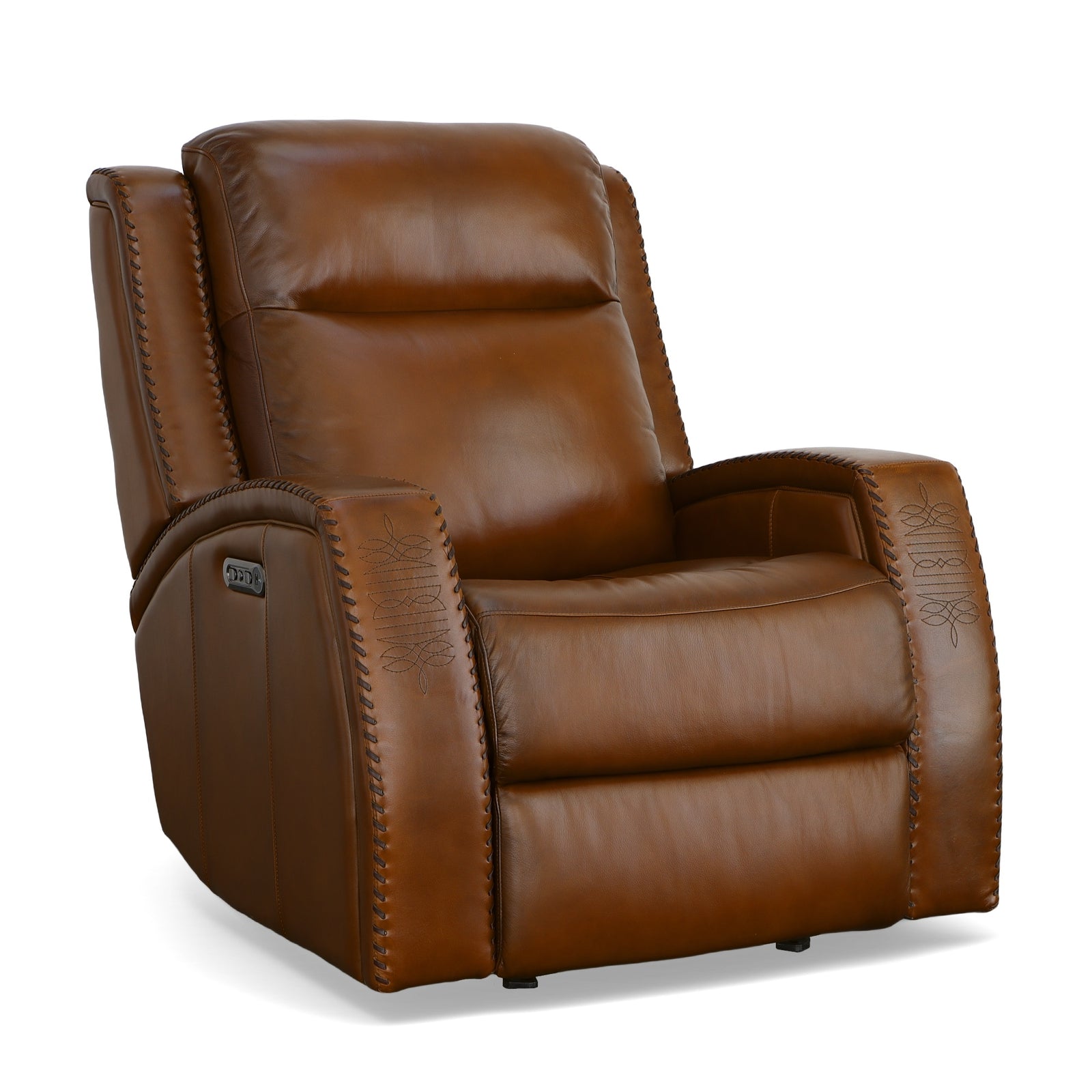 Power Gliding Recliner with Power Headrest