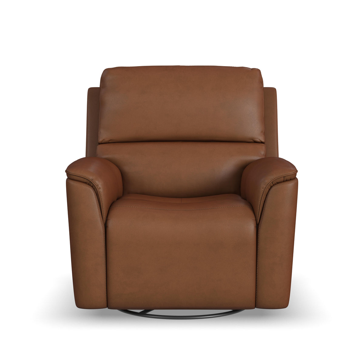 Power Swivel Gliding Recliner with Power Headrest, Lumbar, Heat & Massage