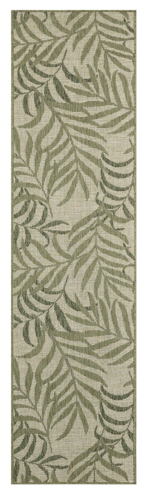 Garden Oasis GOA01 Ivory Green Rug