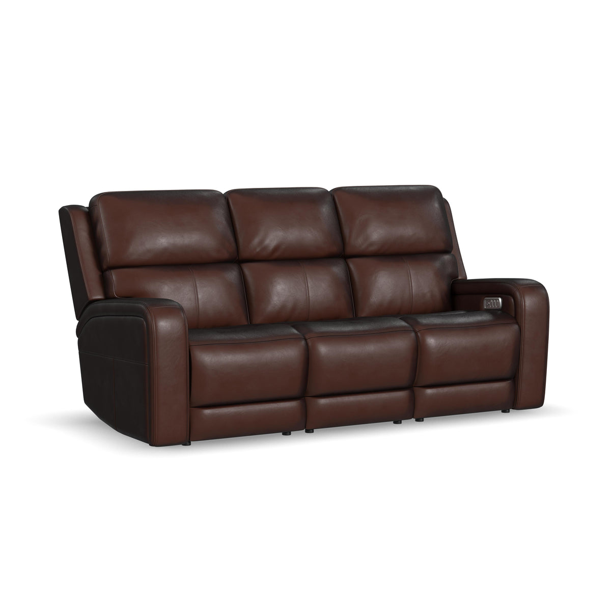 Power Reclining Sofa with Power Headrests, Lumbar, Heat & Massage