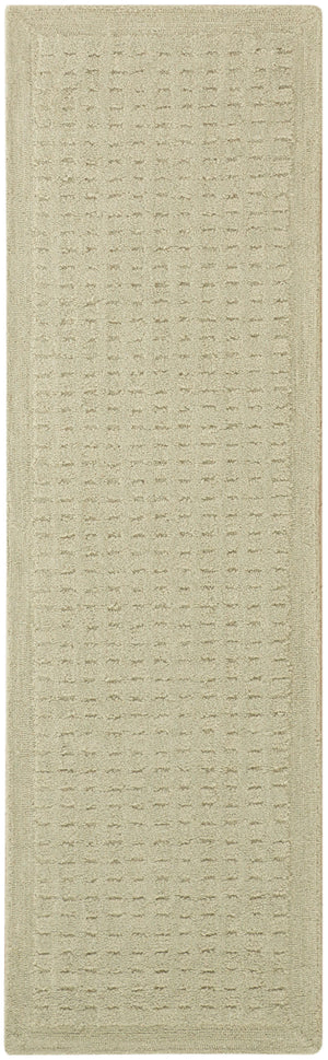 Pure Grids PGR01 Light Green Rug