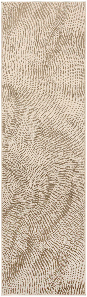 Central Park West CEP01 Beige Brown Rug