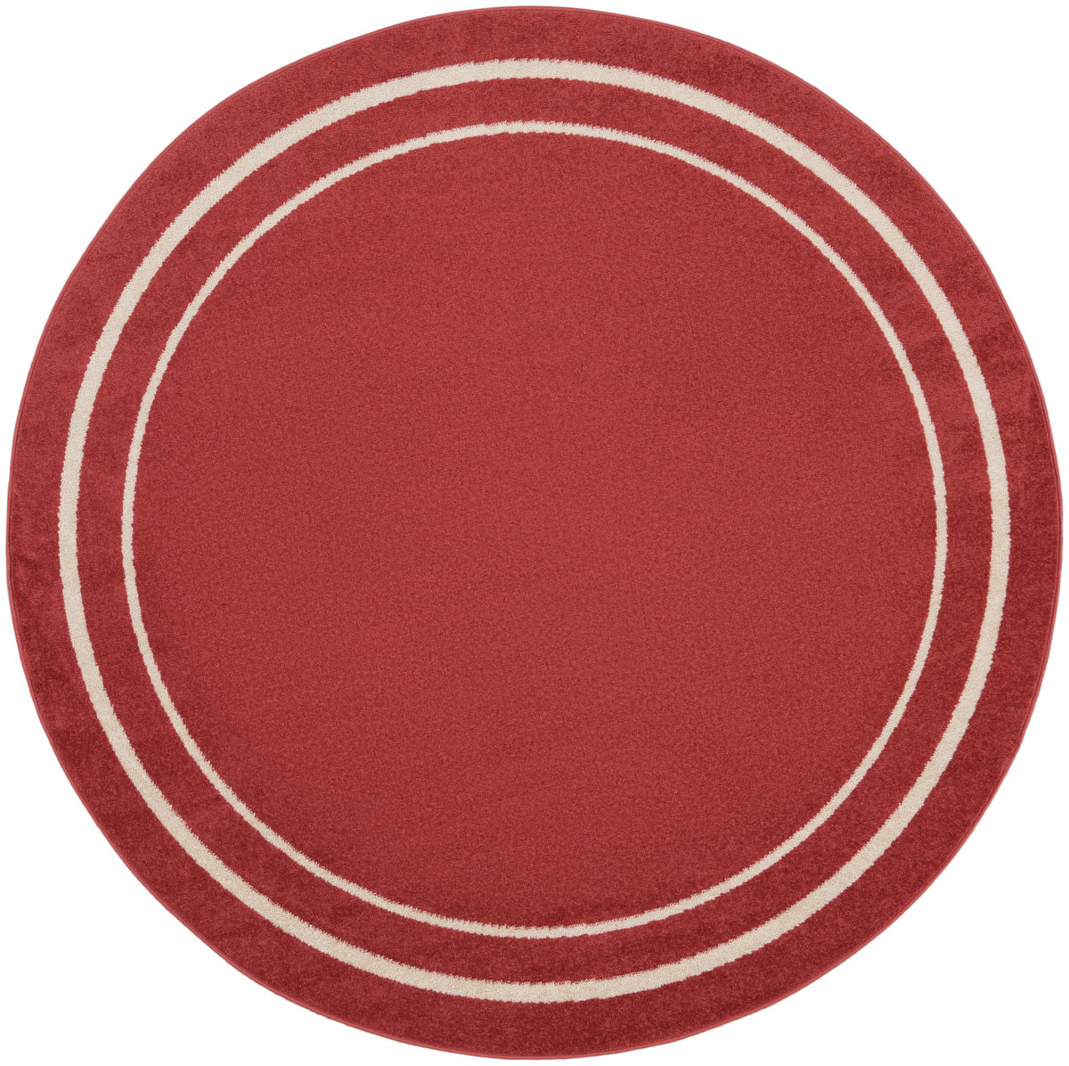 Nourison Essentials NRE02 Brick Ivory Rug