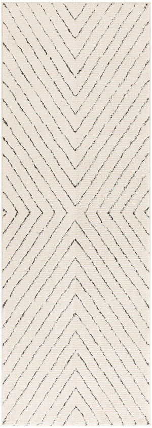 Modern Comfort MNC01 Ivory Black Rug