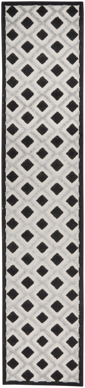 Aloha ALH26 Black White Rug