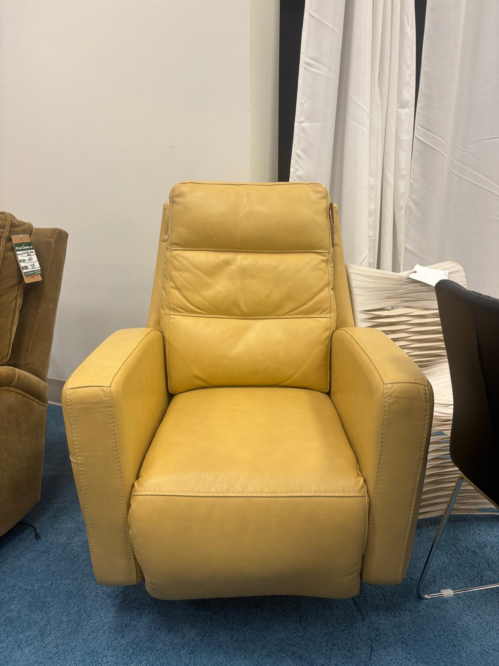 Oliver Push Back Swivel Recliner