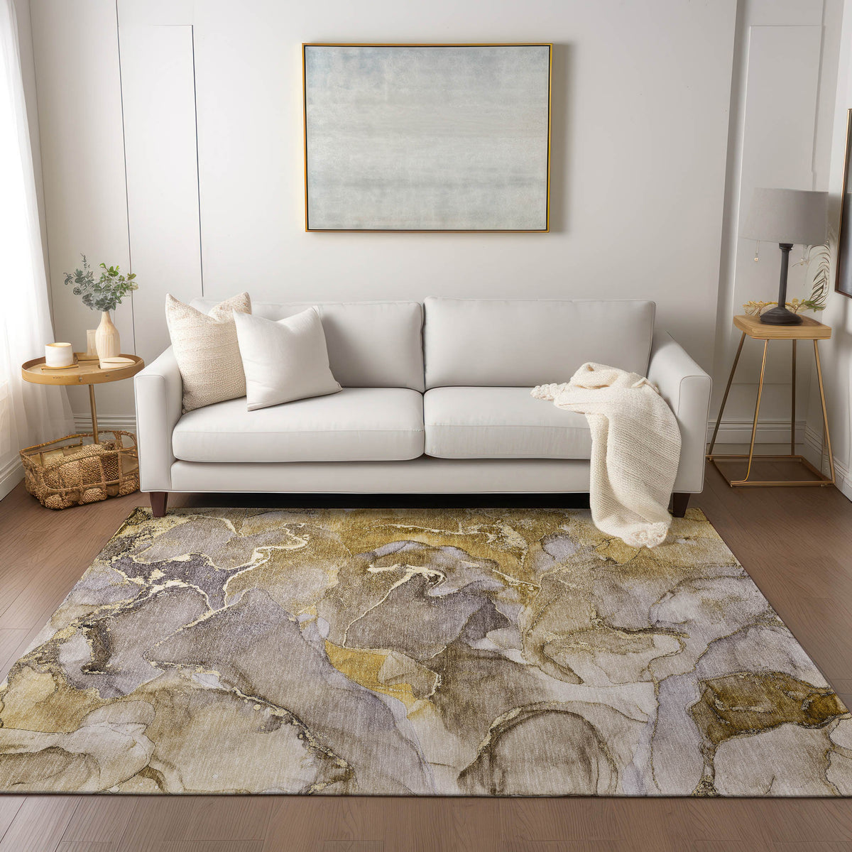 Chantille ACN500 Taupe Rug