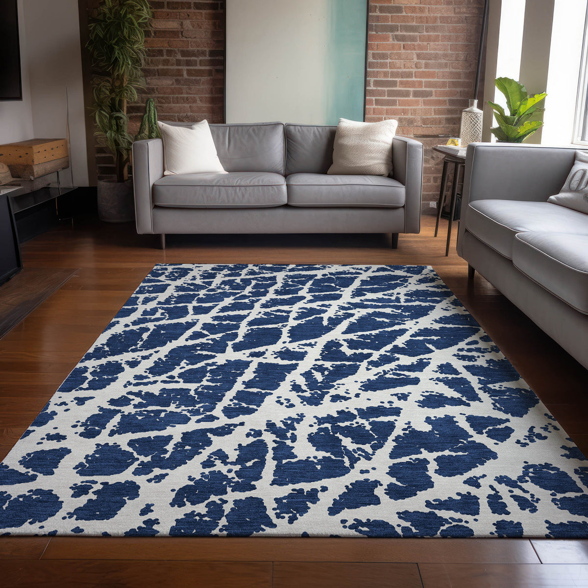 Chantille ACN501 Navy Rug