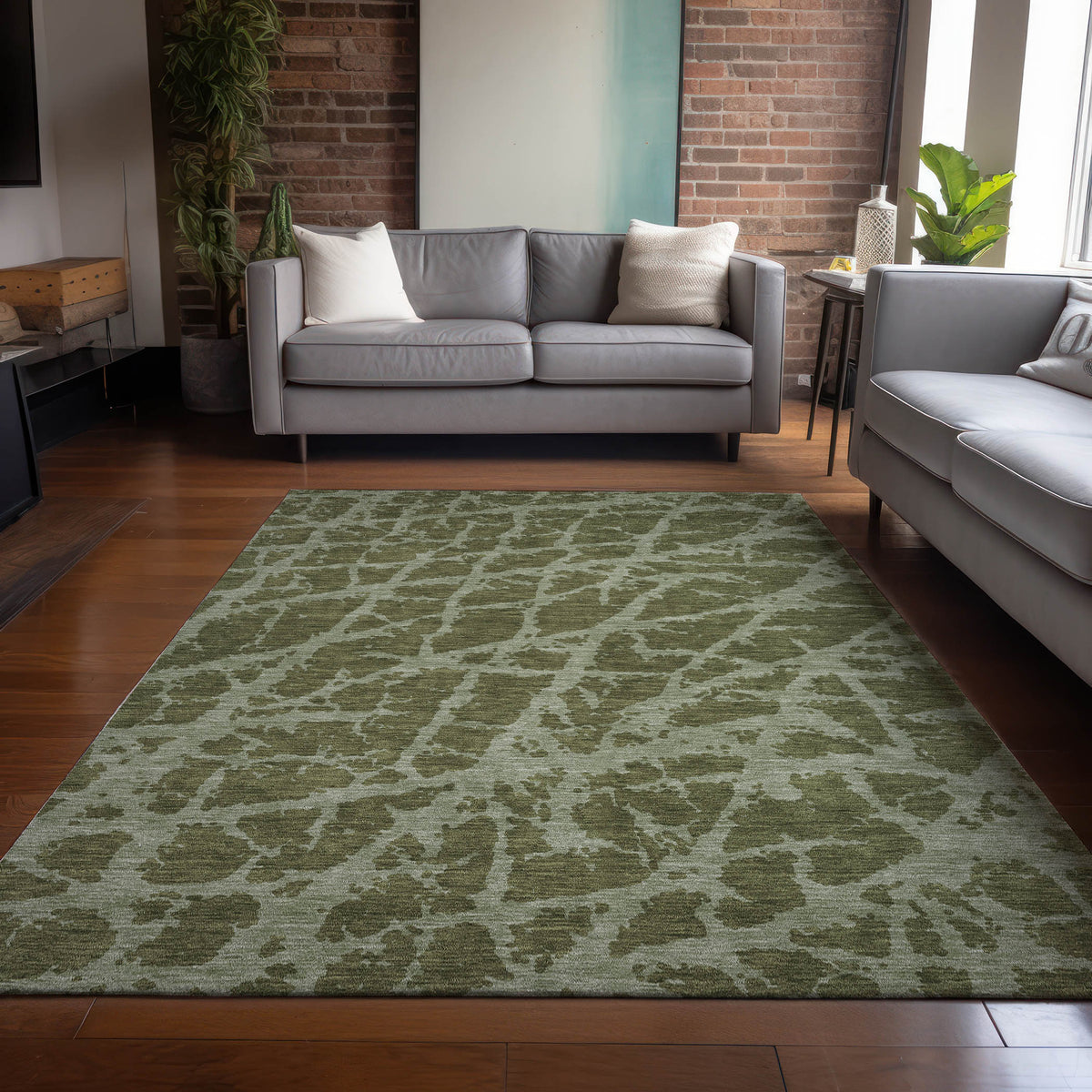 Chantille ACN501 Olive Rug