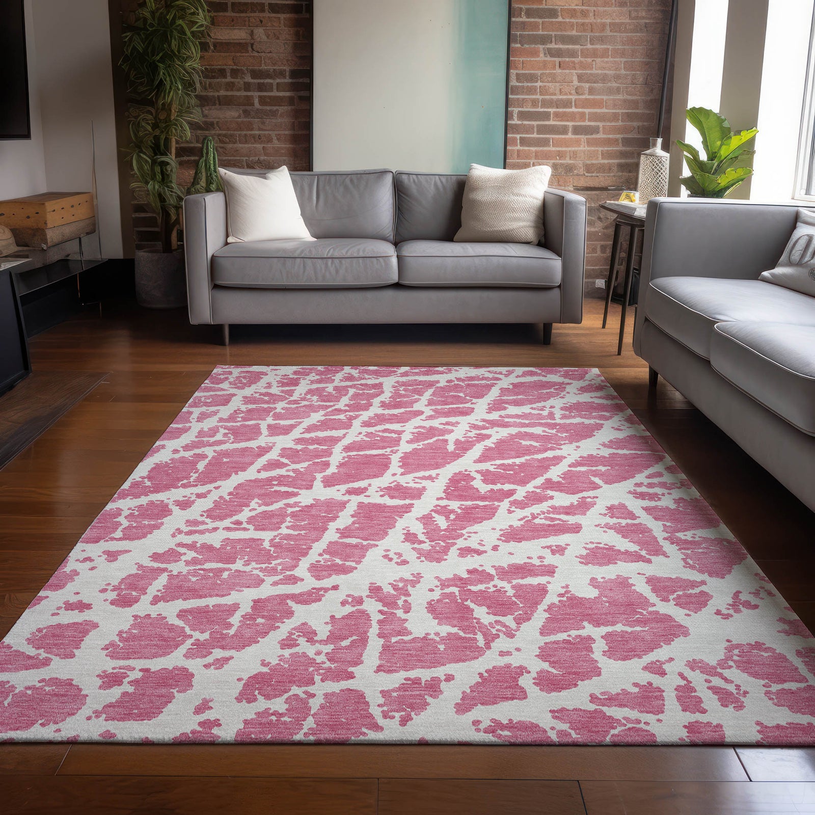 Chantille ACN501 Pink Rug