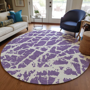 Chantille ACN501 Purple Rug