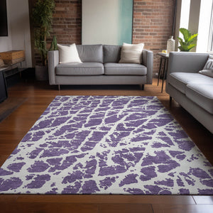 Chantille ACN501 Purple Rug