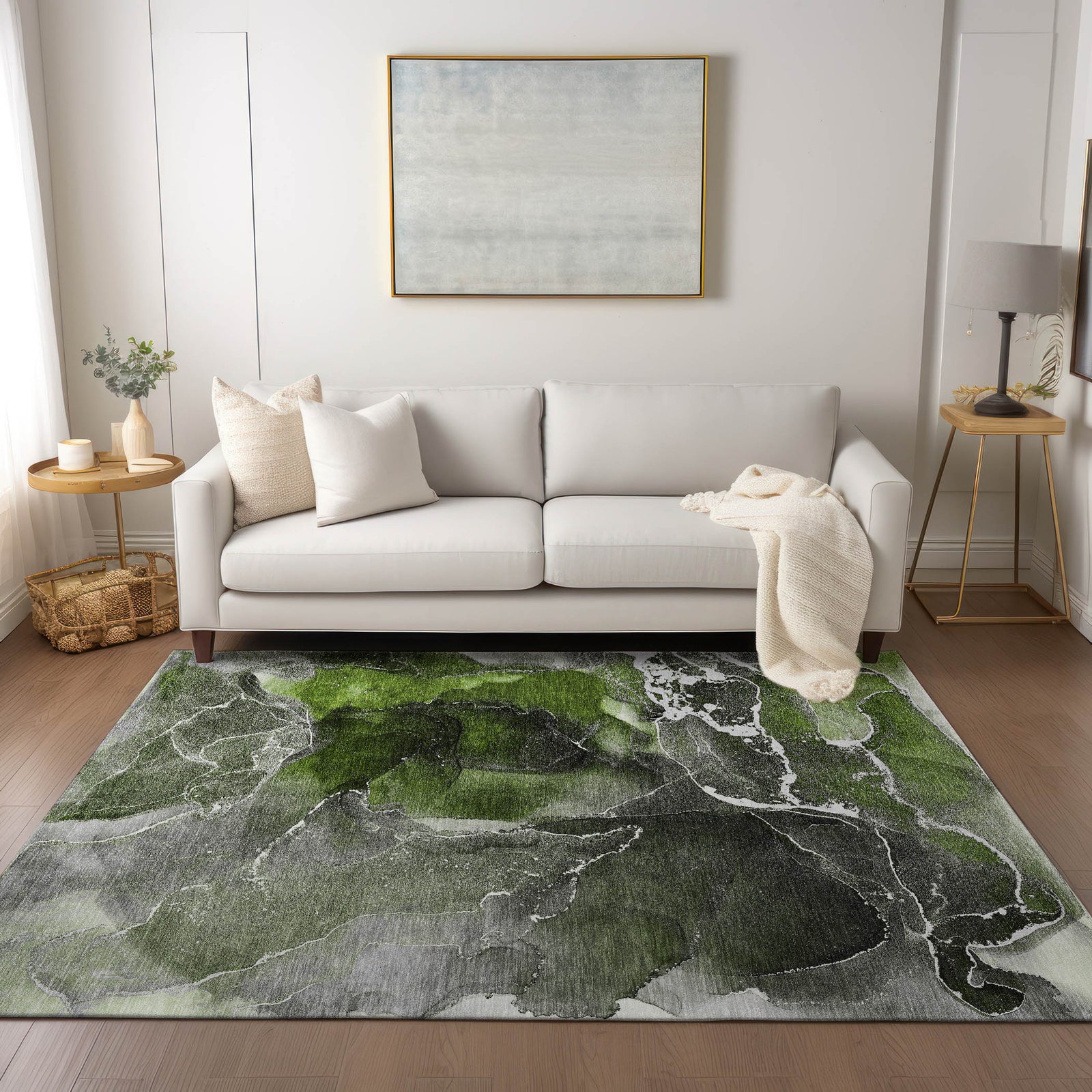 Chantille ACN503 Green Rug