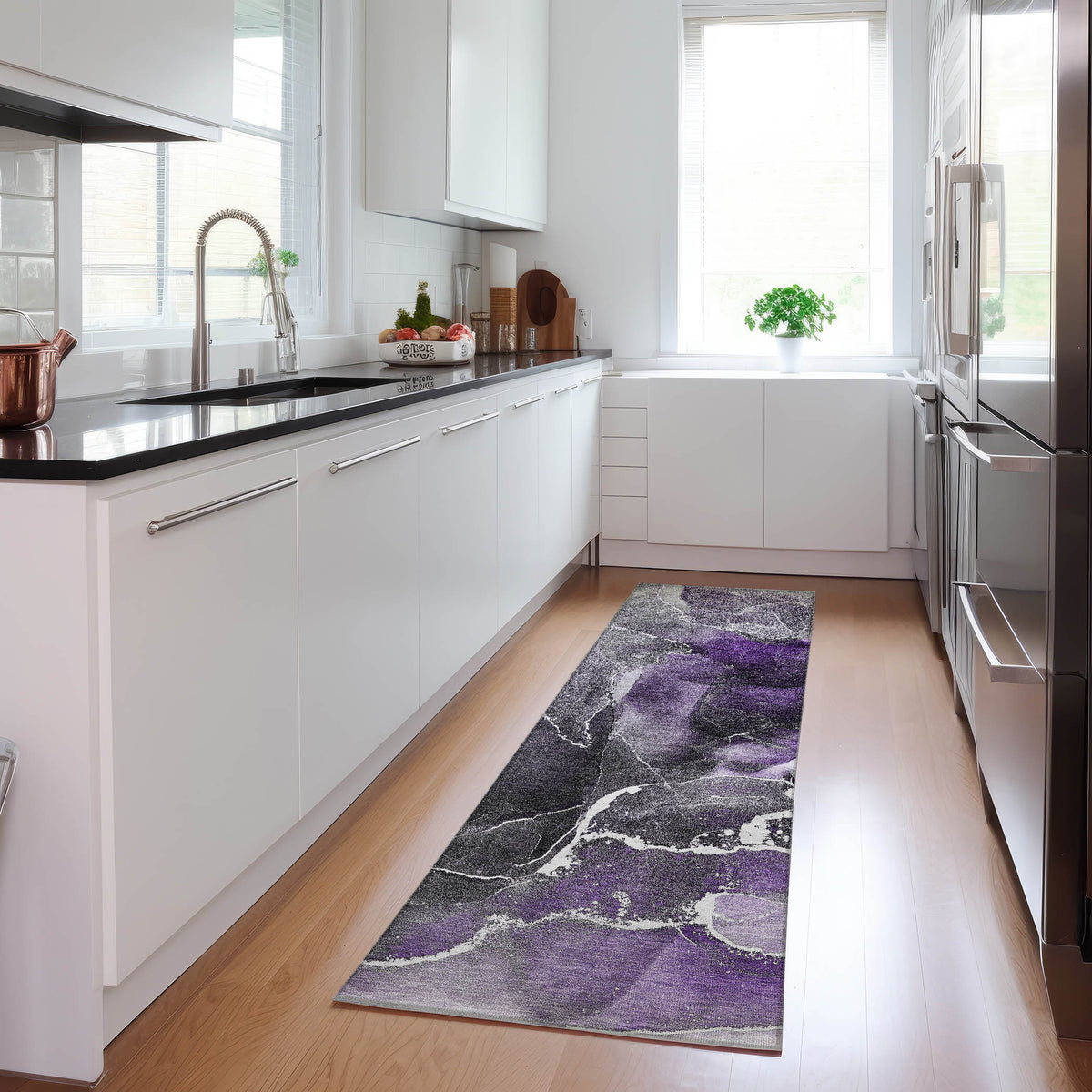 Chantille ACN503 Purple Rug