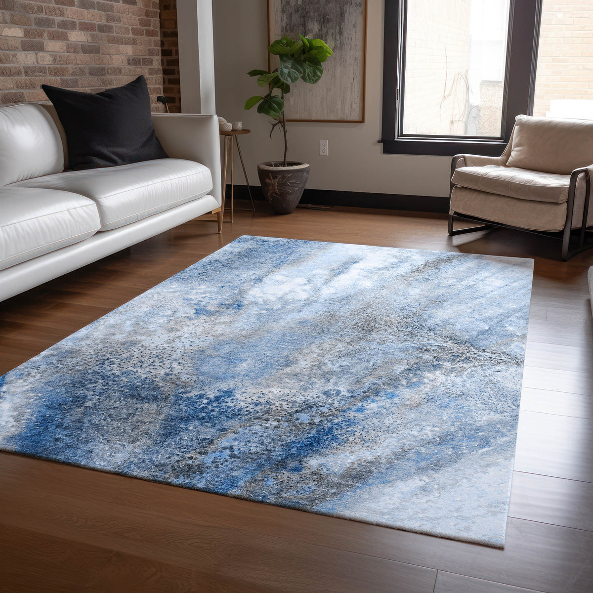 Chantille ACN505 Navy Rug
