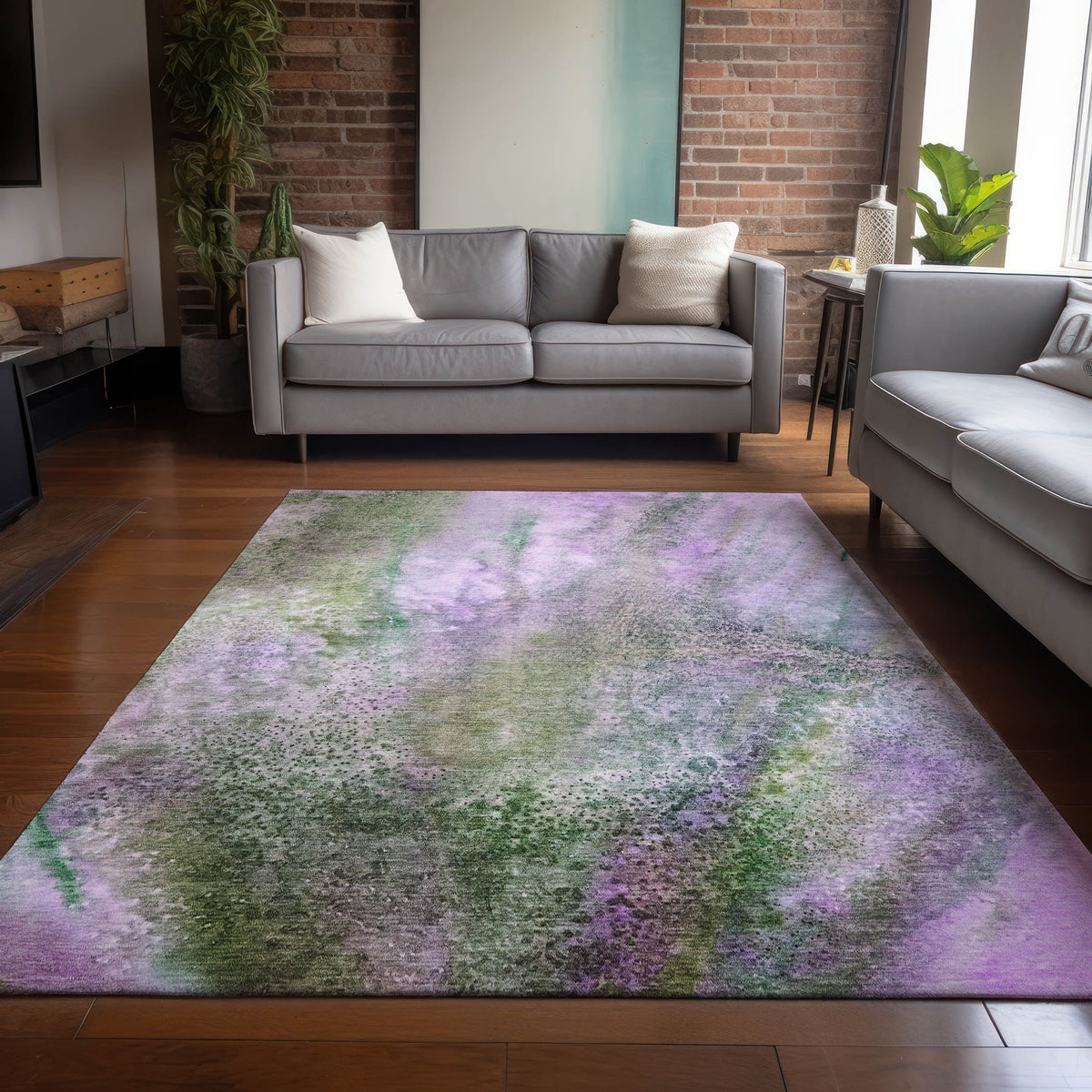 Chantille ACN505 Purple Rug