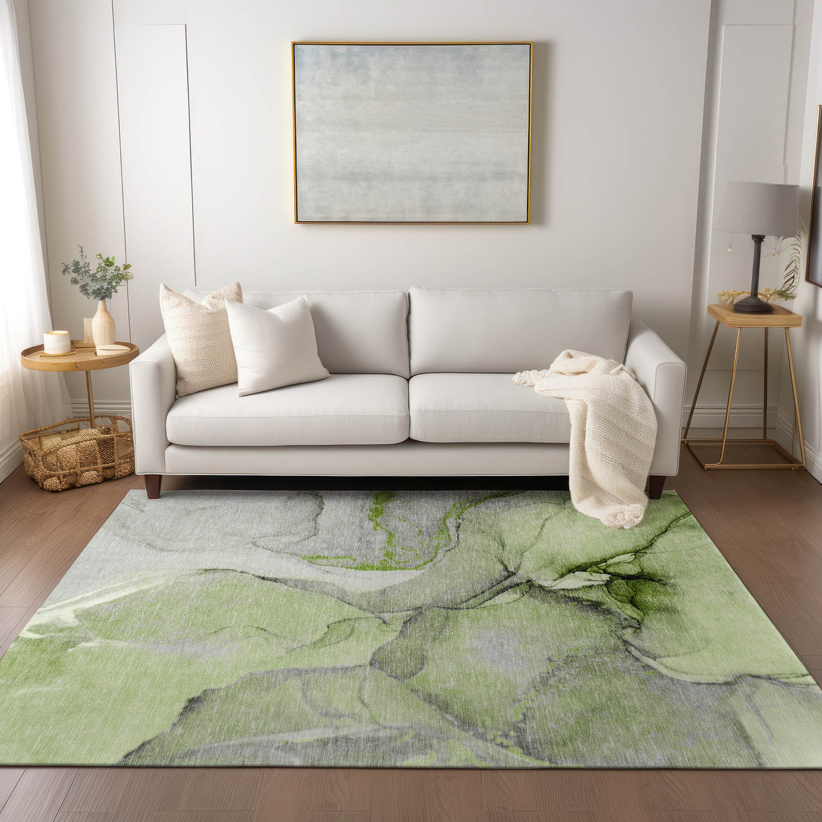 Chantille ACN506 Green Rug