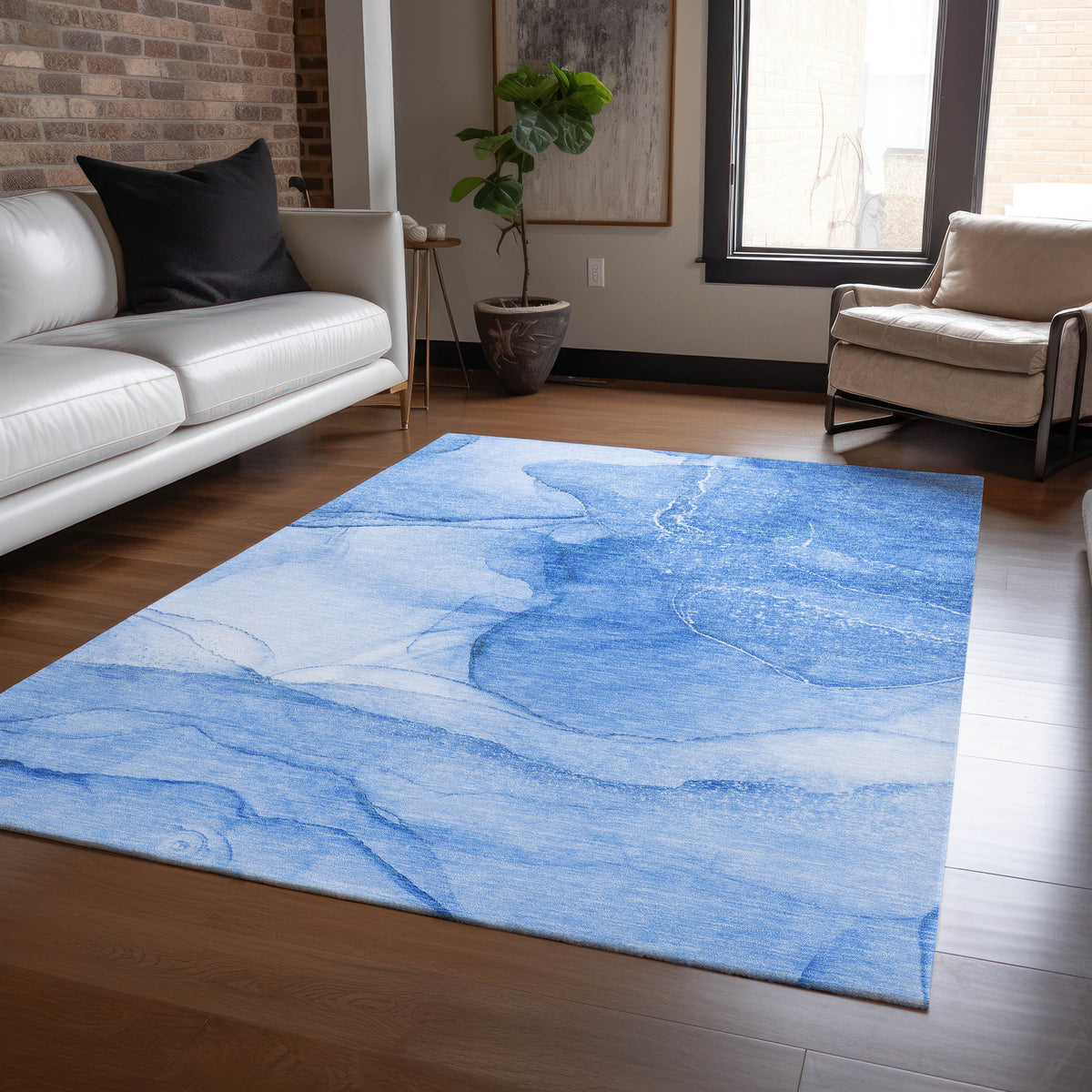 Chantille ACN507 Blue Rug