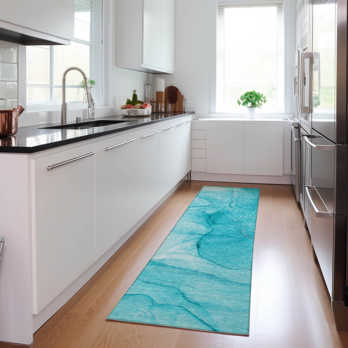 Chantille ACN507 Teal Rug