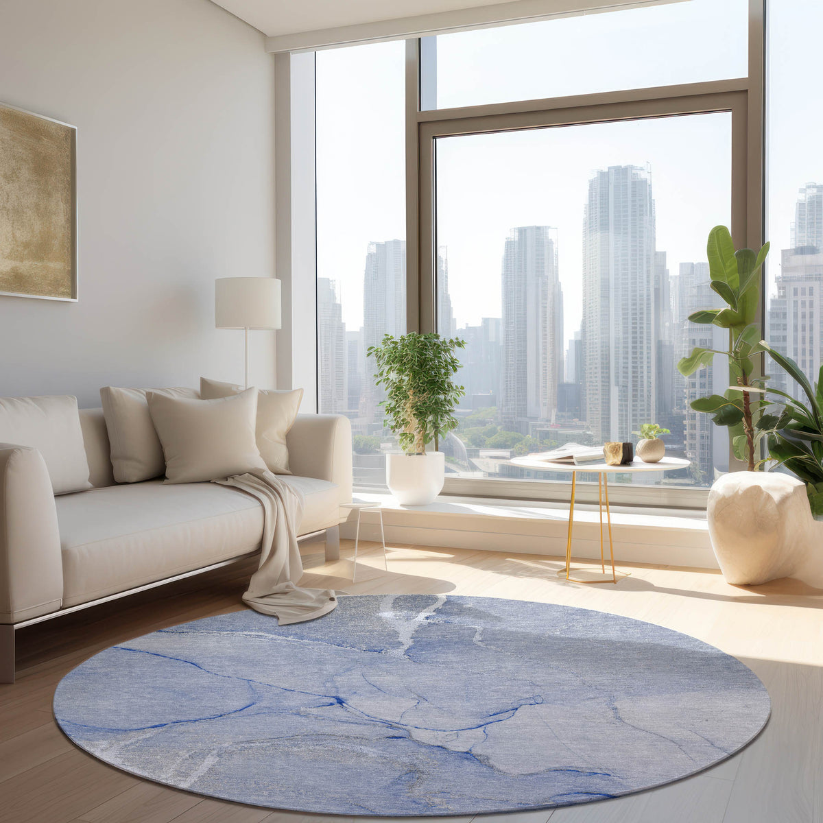 Chantille ACN510 Blue Rug