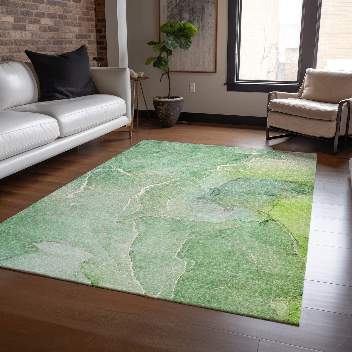 Chantille ACN511 Green Rug
