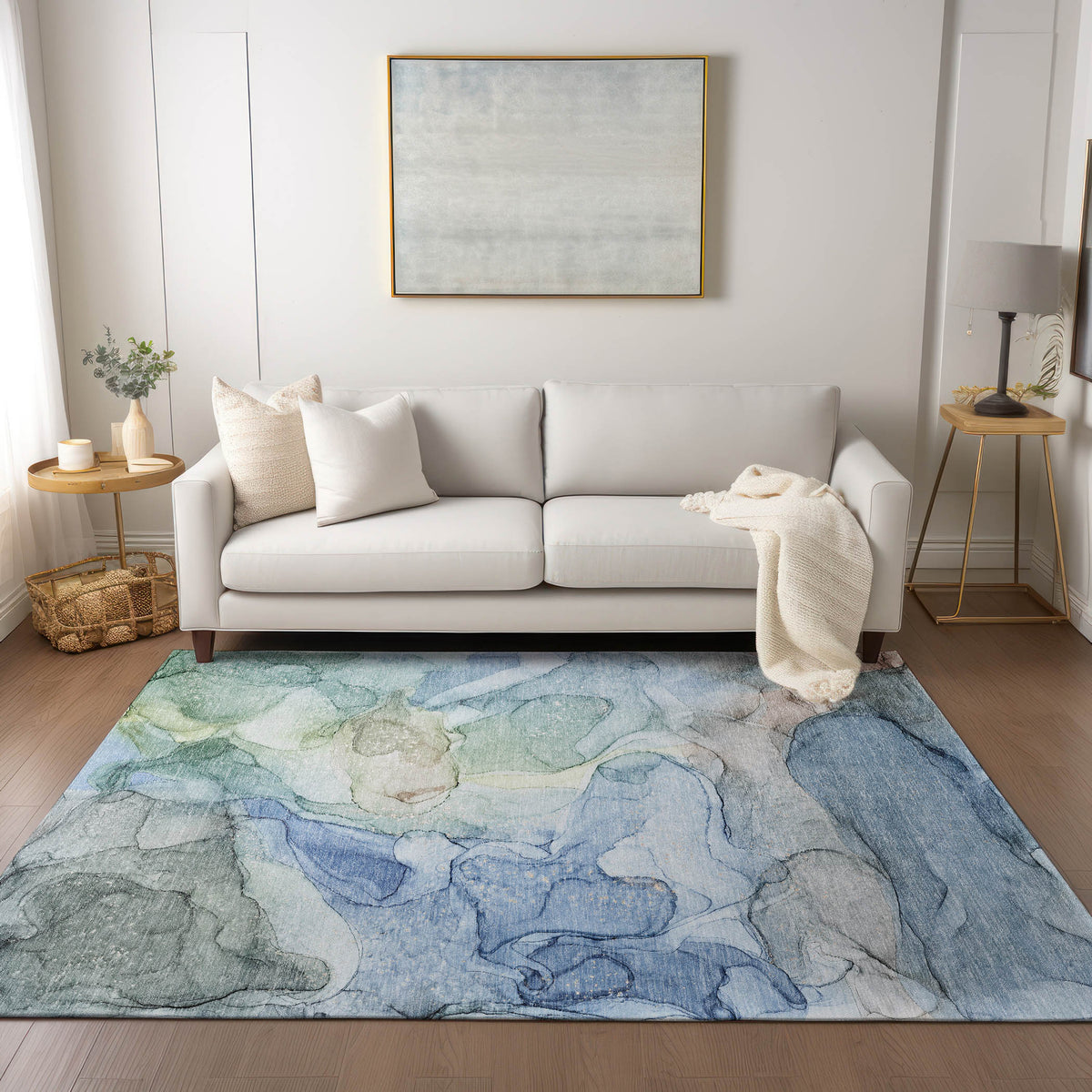 Chantille ACN512 Blue Rug