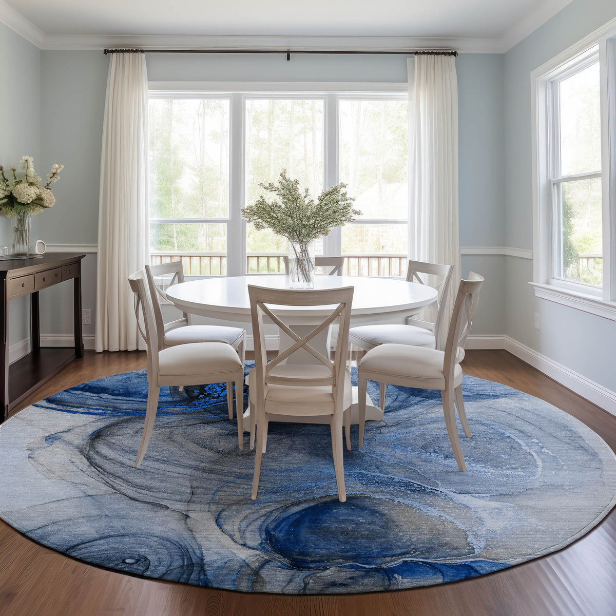 Chantille ACN513 Navy Rug