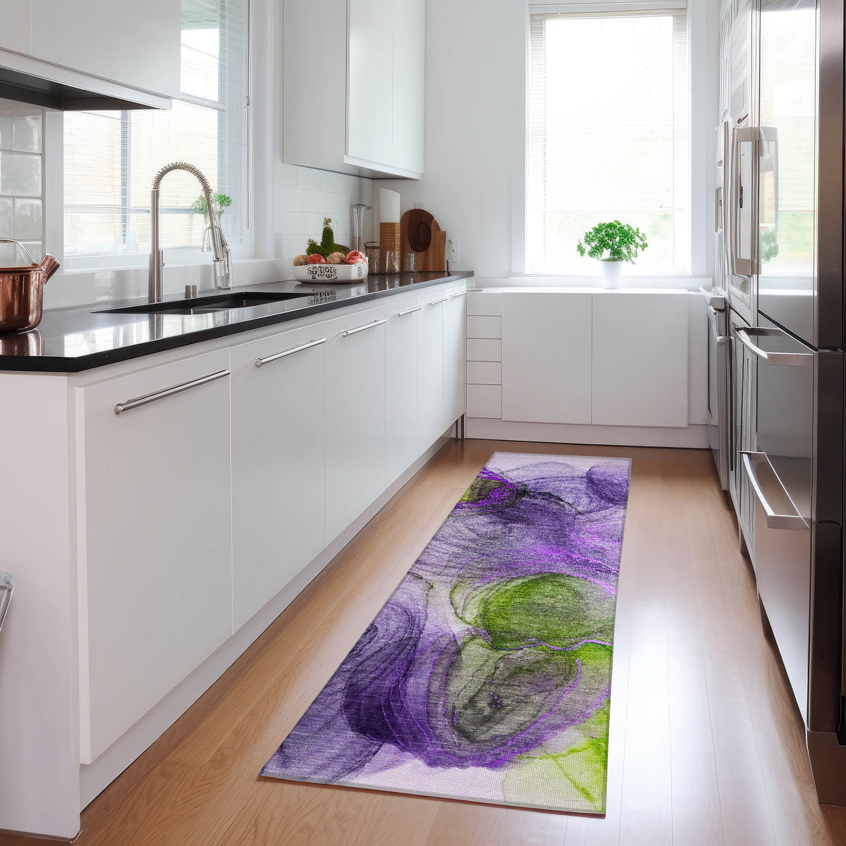 Chantille ACN513 Purple Rug