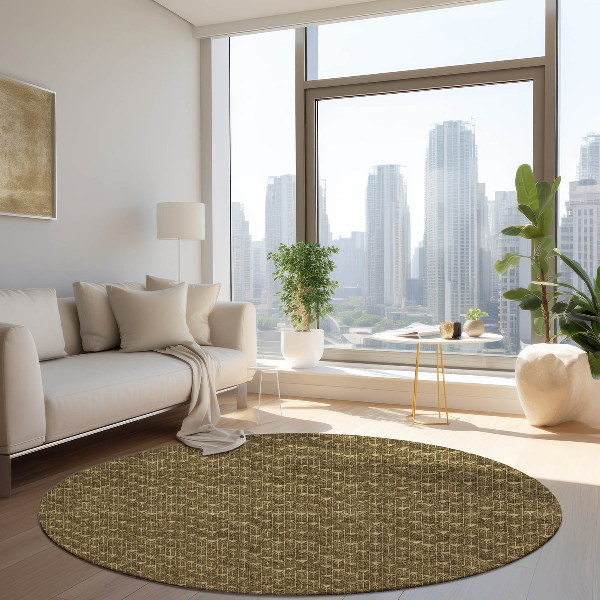 Chantille ACN514 Brown Rug