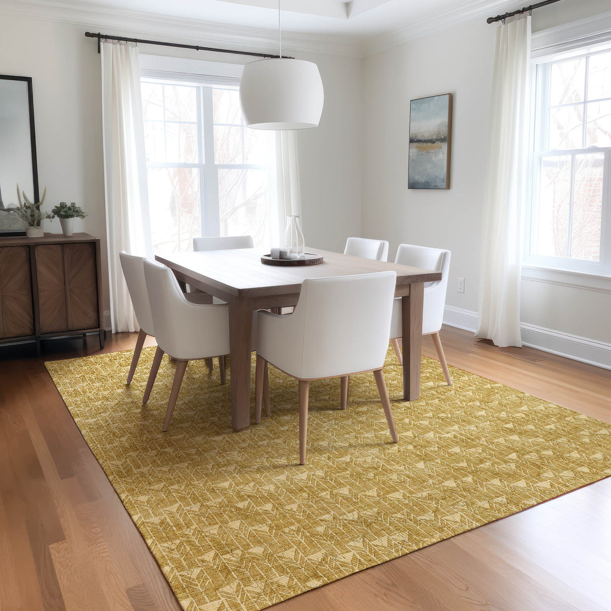 Chantille ACN514 Gold Rug