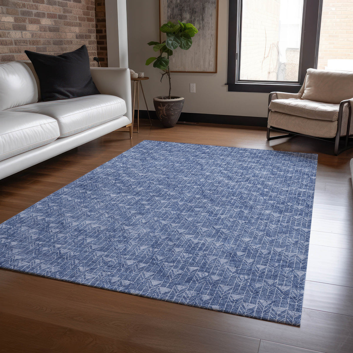 Chantille ACN514 Navy Rug