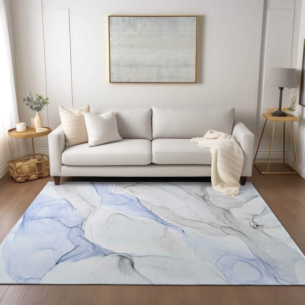 Chantille ACN515 Blue Rug