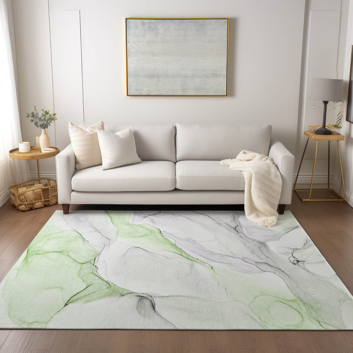 Chantille ACN515 Green Rug