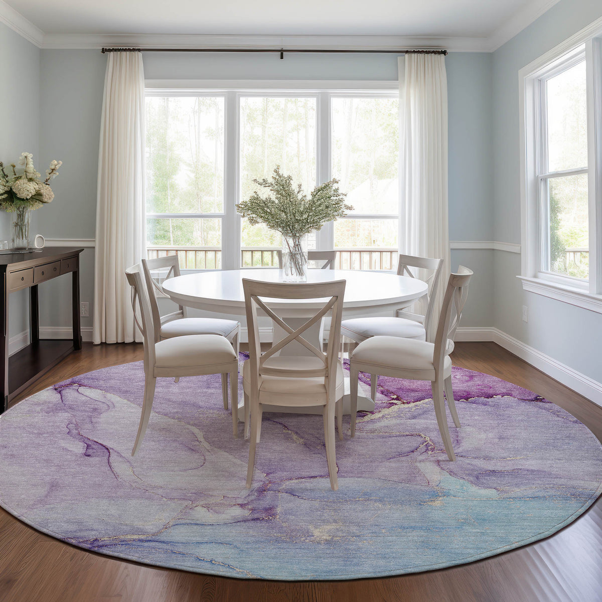 Chantille ACN516 Purple Rug