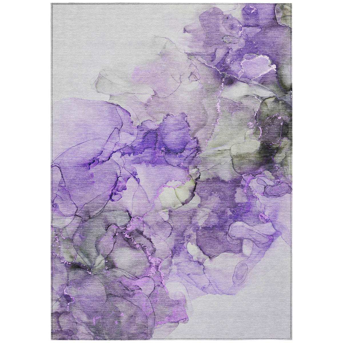 Chantille ACN520 Purple Rug