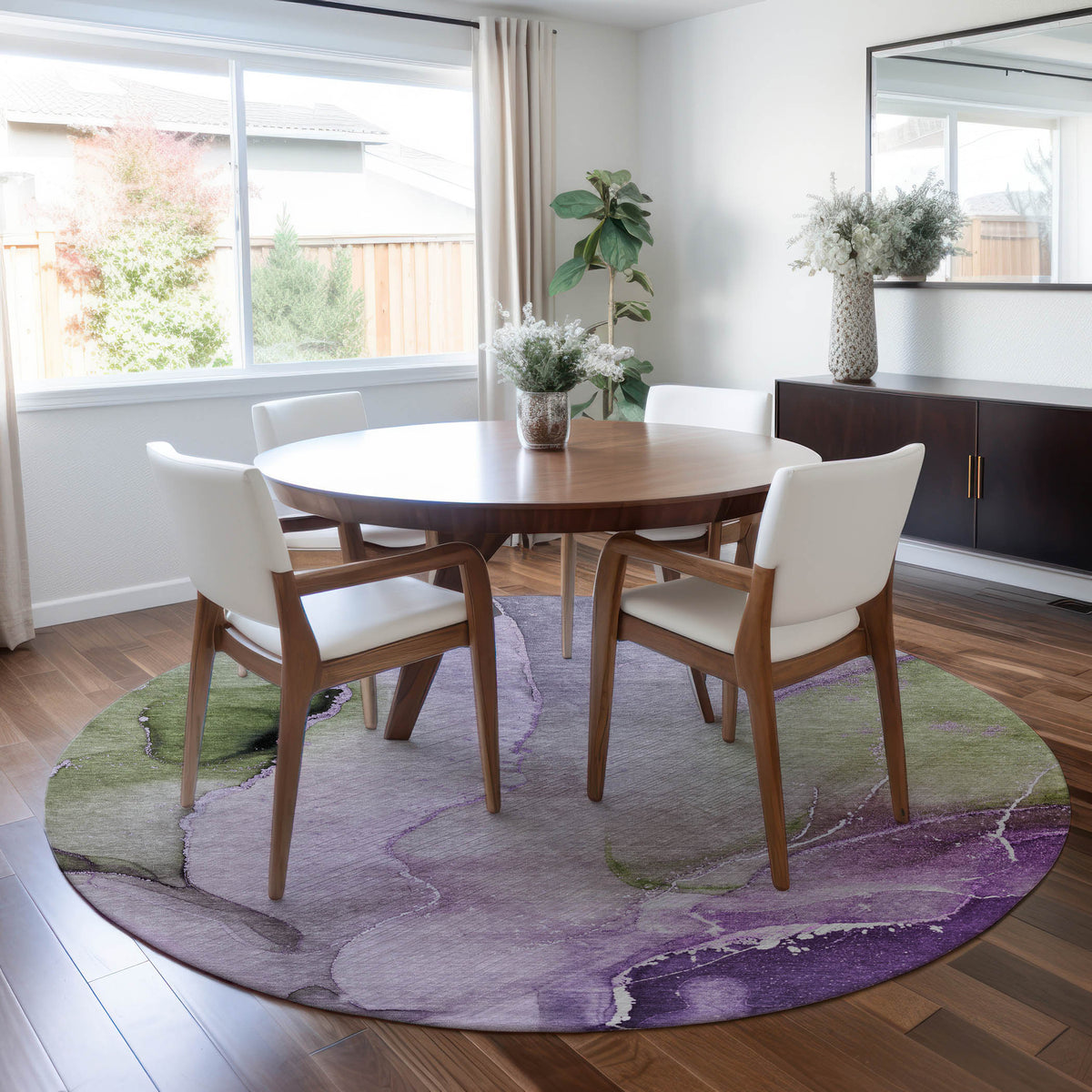 Chantille ACN521 Purple Rug